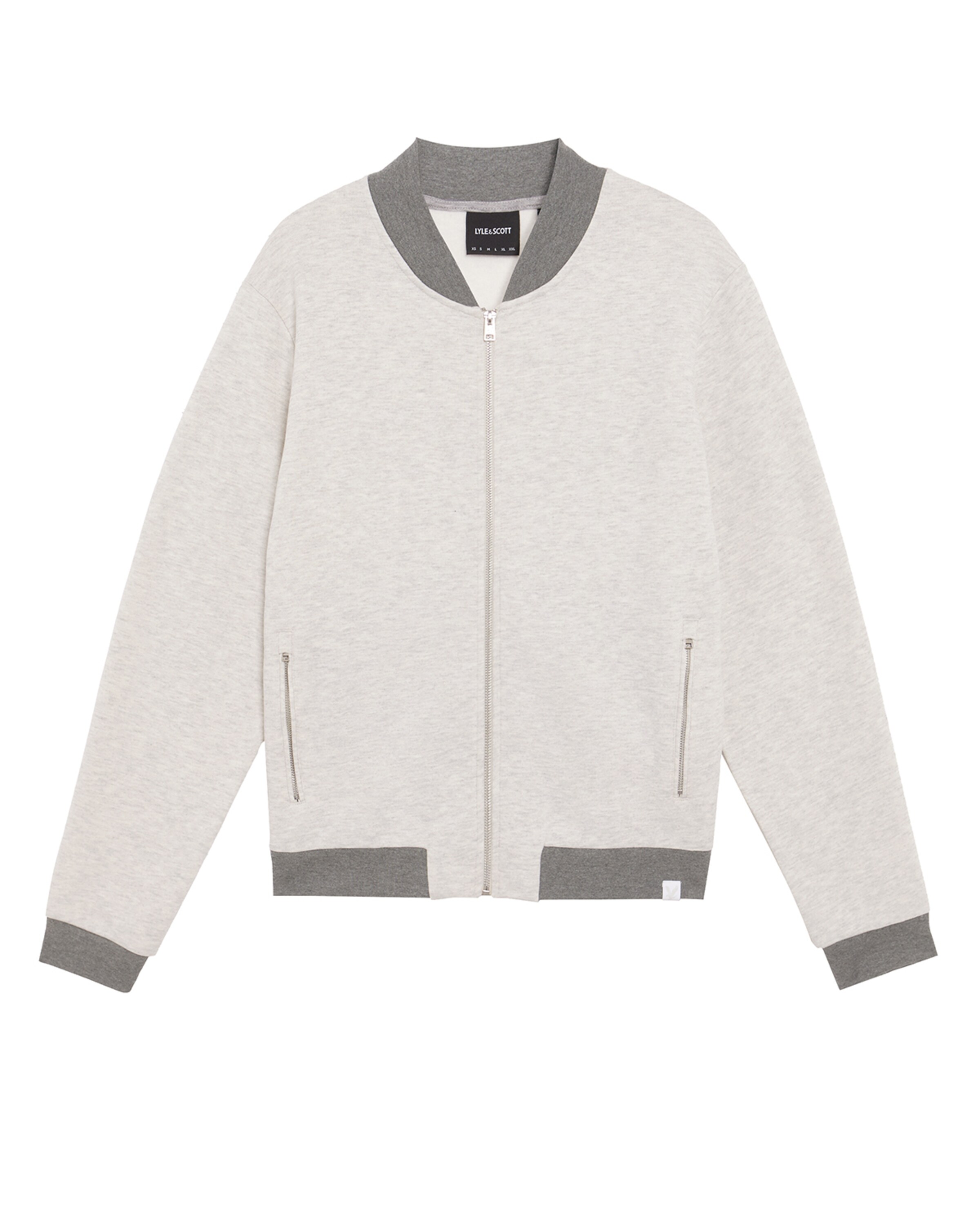 Lyle & Scott Tussenjas in Grijs: voorkant