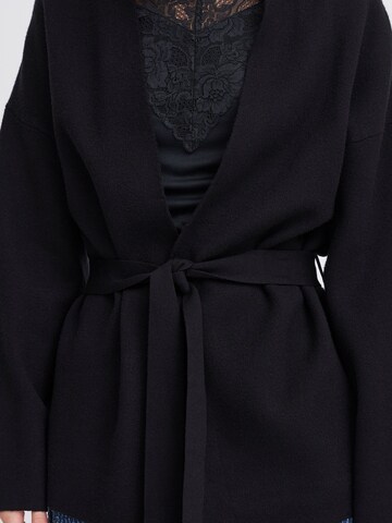 Giacchetta ' BYOTARI BELT CARDIGAN - ' di b.young in nero