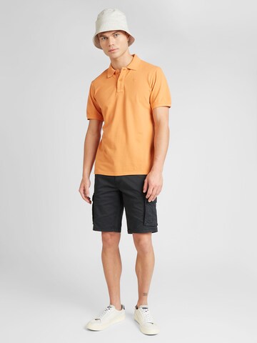 BLEND - Camisa 'Dington' em laranja