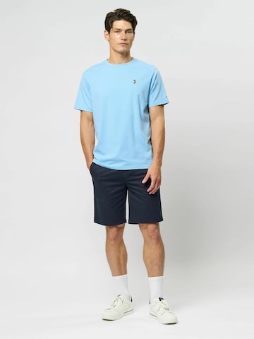 U.S. POLO ASSN. T-Shirt 'Nord' in Blau