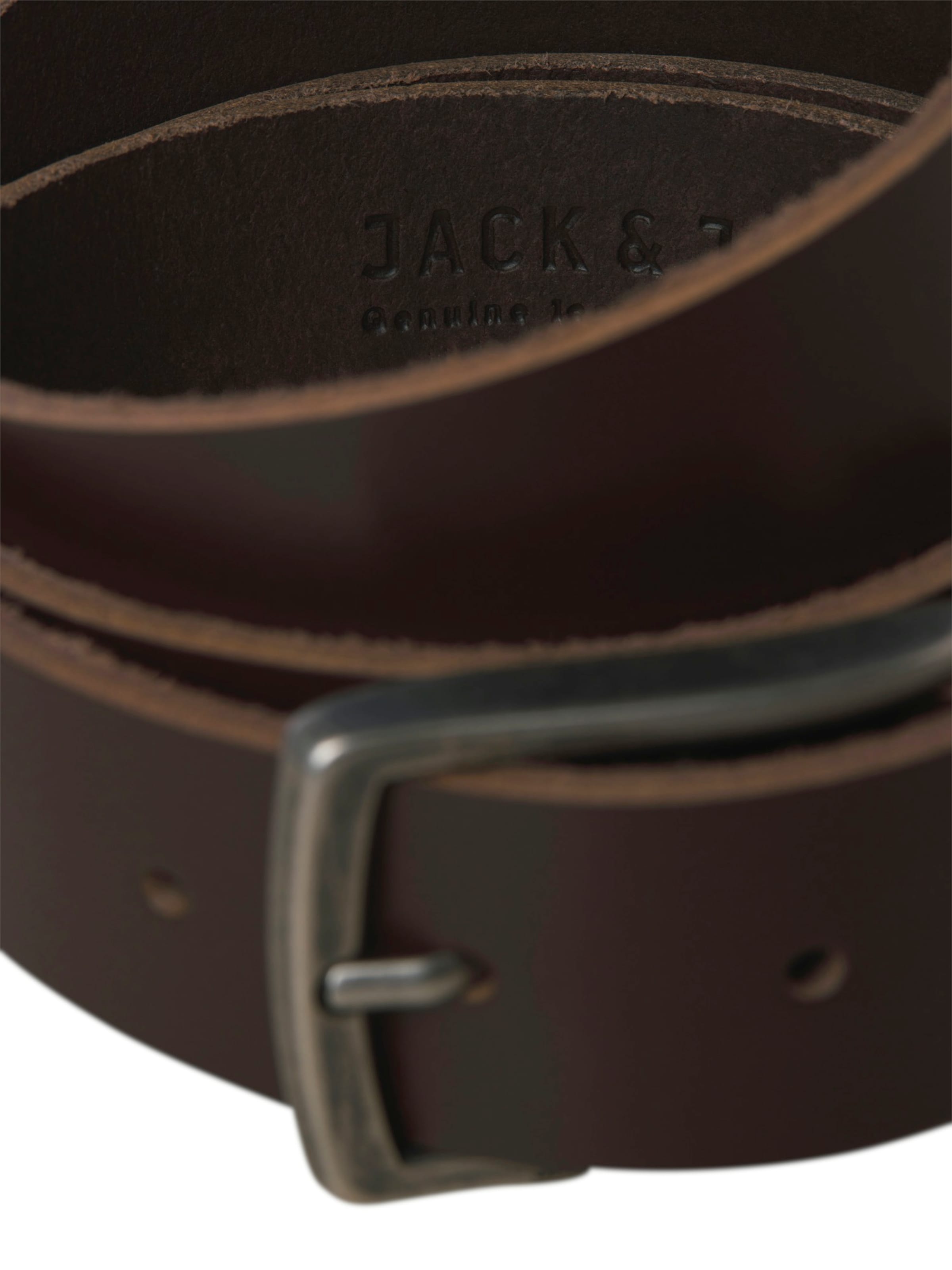 JACK & JONES - Cinturón 'JACTORINO' en marrón