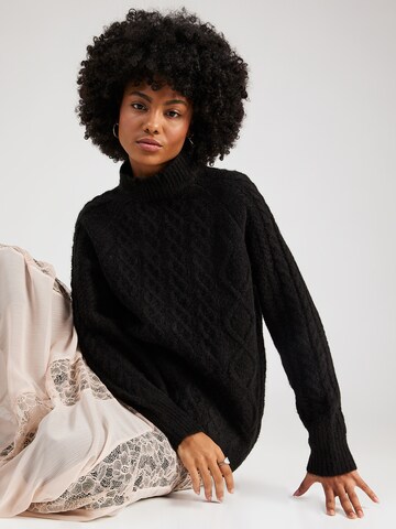 ABOUT YOU Sweter 'Dana' w kolorze czarny: przód