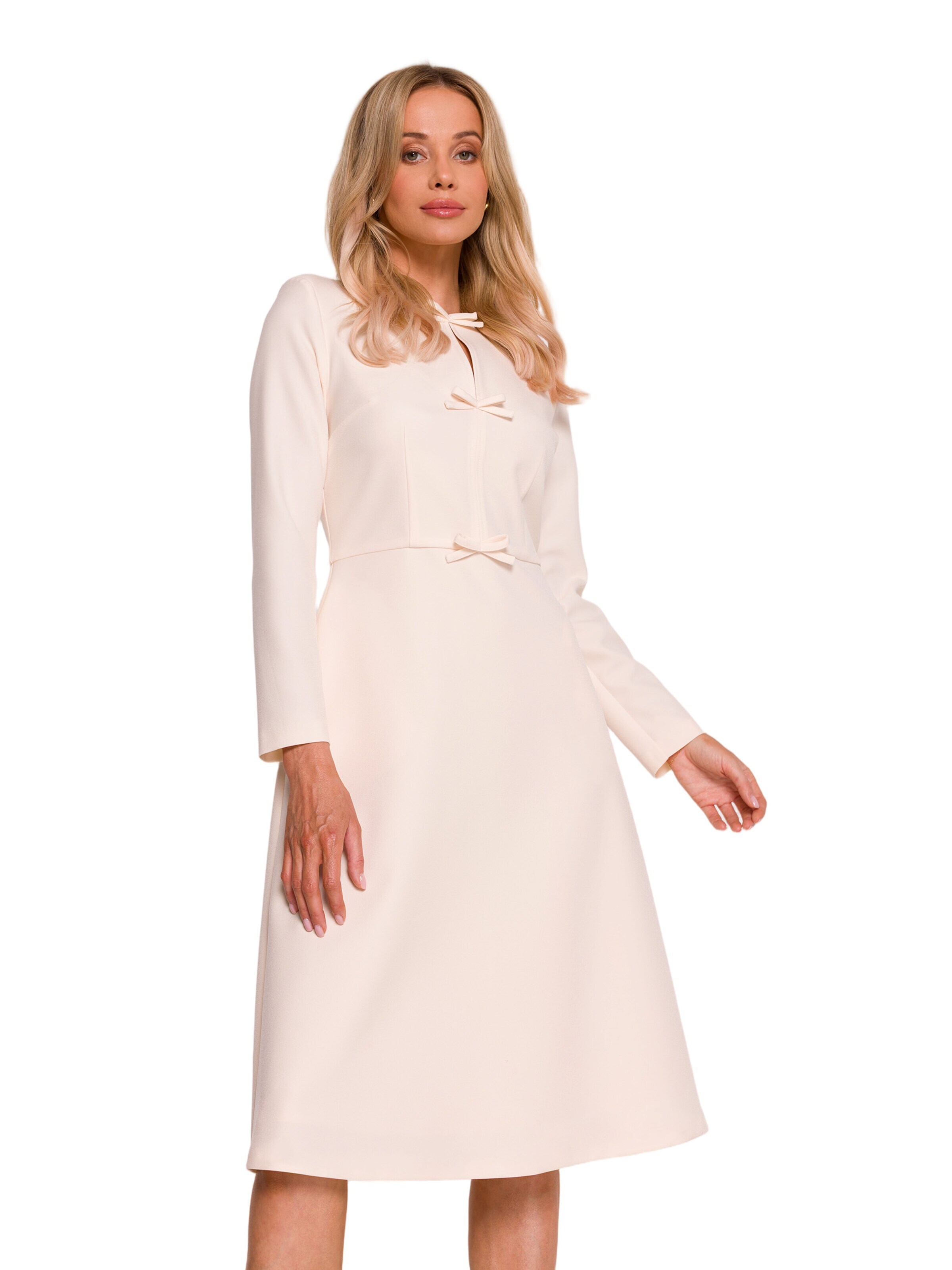 Rochie 'Sukienka z kokardkami' de la Stylove pe bej