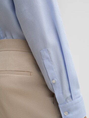 STRELLSON Slim fit Button Up Shirt 'Sereno' in Blue