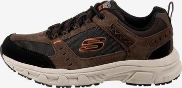 brūns SKECHERS Zemie brīvā laika apavi 'Oak Canyon'