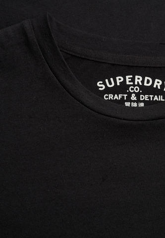 Superdry & Co Μπλουζάκι 'CLASSIC ESSENTIAL' σε μαύρο