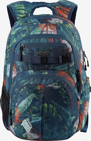 NitroBags Backpack 'Chase' in Blue: front