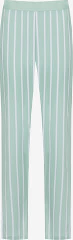 Mey Pajama Pants in Green: front