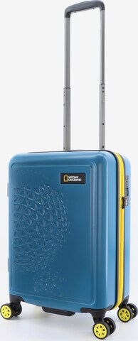 National Geographic Suitcase 'Globe' in Blue: front