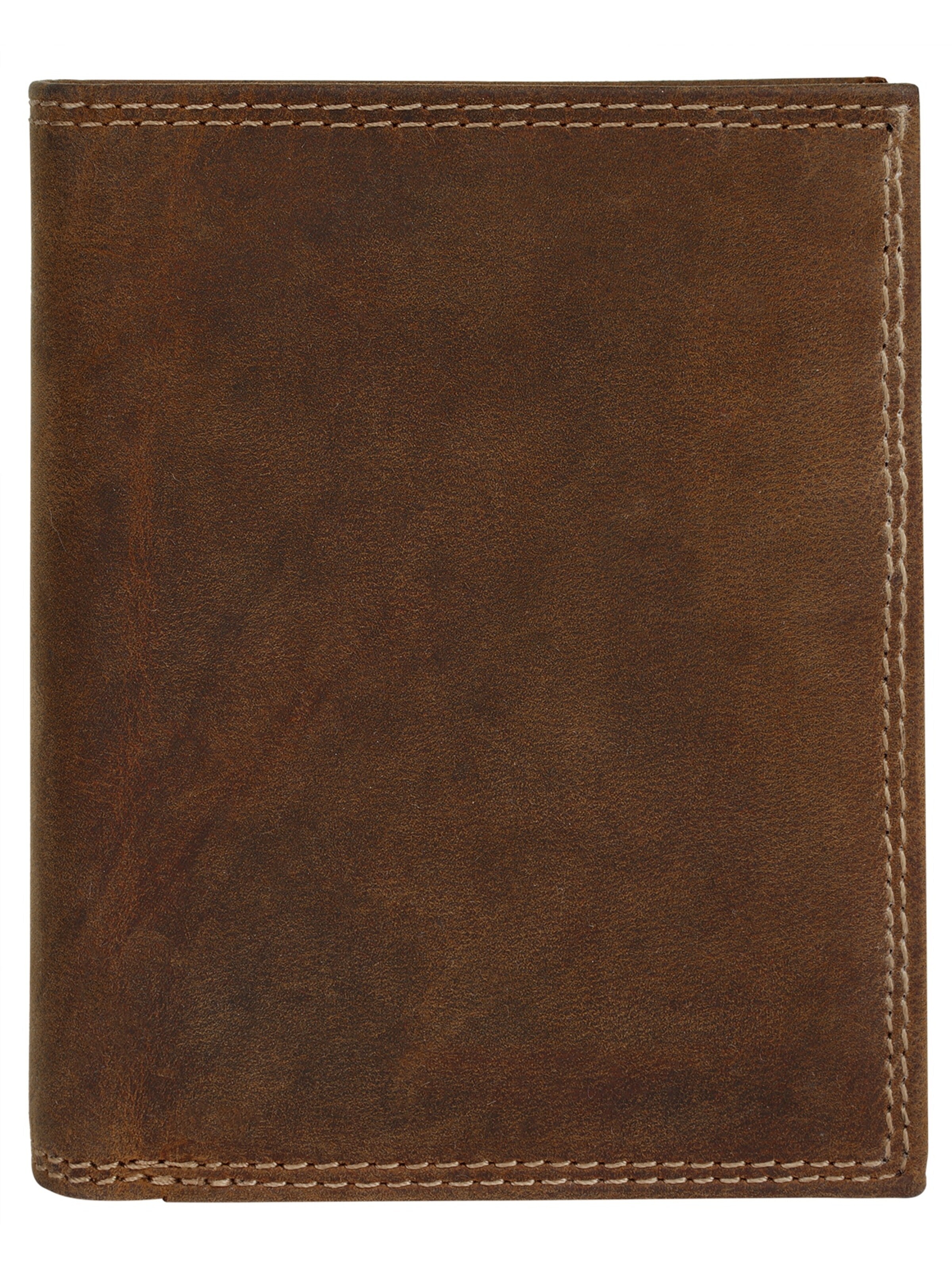 Bagan Wallet in Brown: front