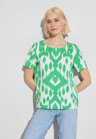 STREET ONE Blouse in Green: front