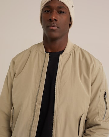 WE Fashion Weatherproof jacket in Beige