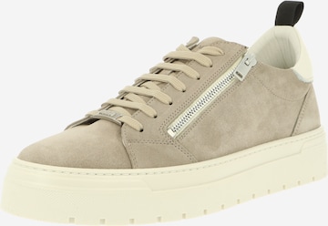 ANTONY MORATO Platform trainers in Brown: front