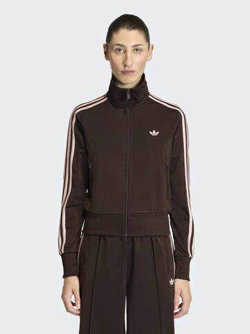 ADIDAS ORIGINALS Between-season jacket 'Firebird Classic ' in Brown: front