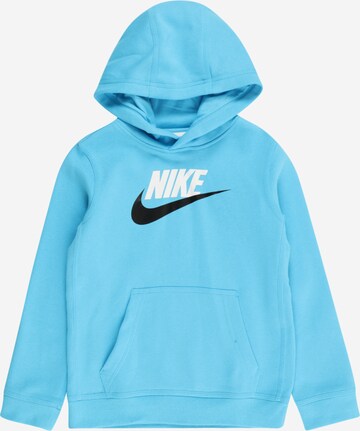 Nike Sportswear Sweatshirt in Blauw: voorkant