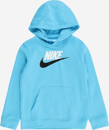 Nike Sportswear Суичър в синьо: отпред