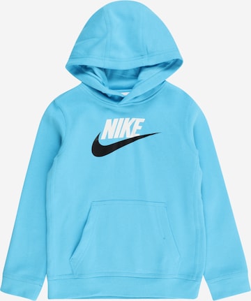 Nike Sportswear Sweatshirt in Blue: front