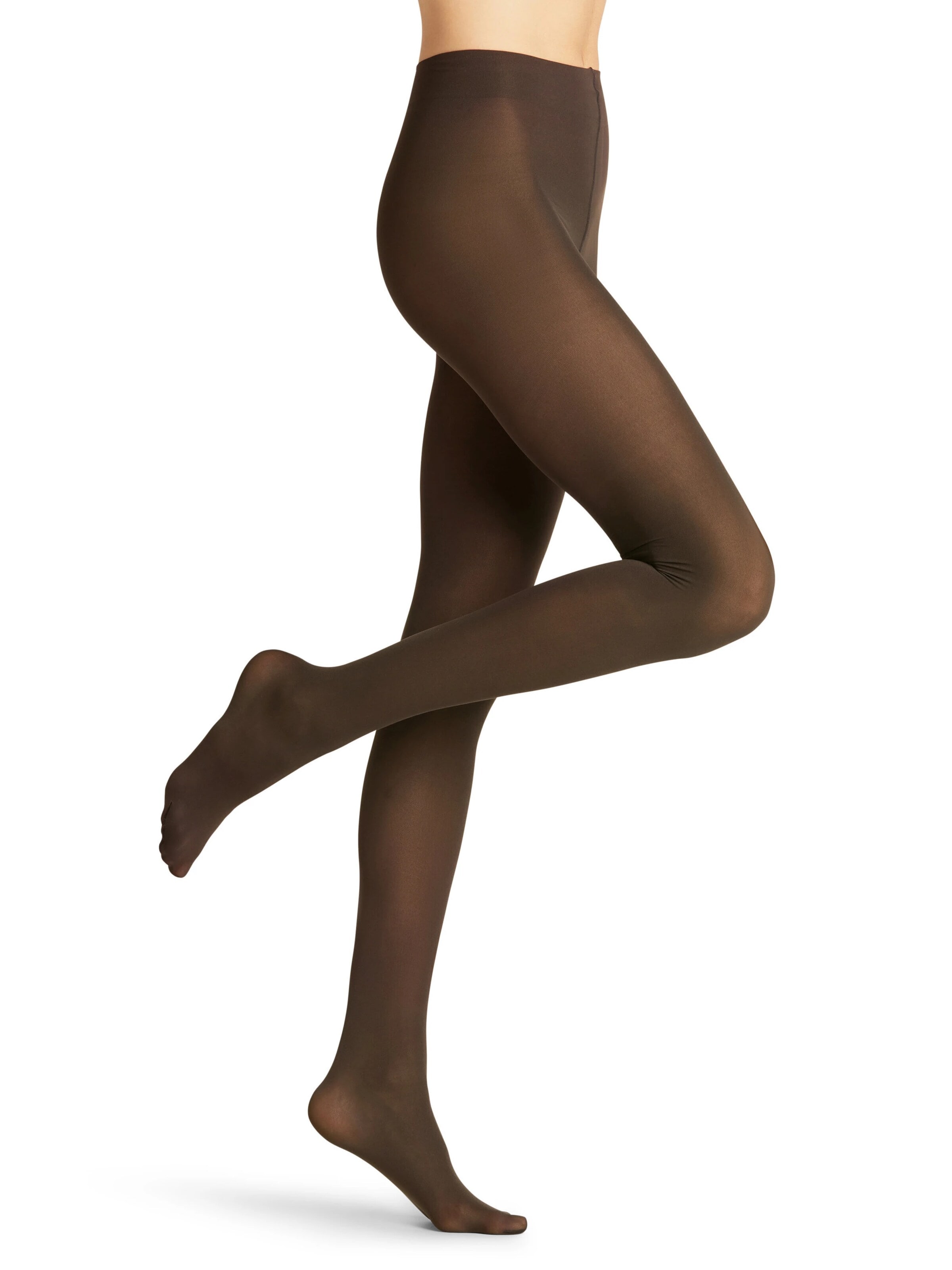 FALKE Tights 'Pure Matt' in Brown