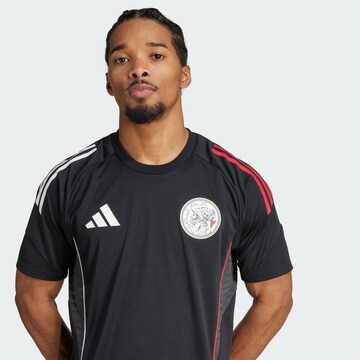 T-Shirt fonctionnel 'Ajax Tiro 25 Competition' ADIDAS PERFORMANCE en noir