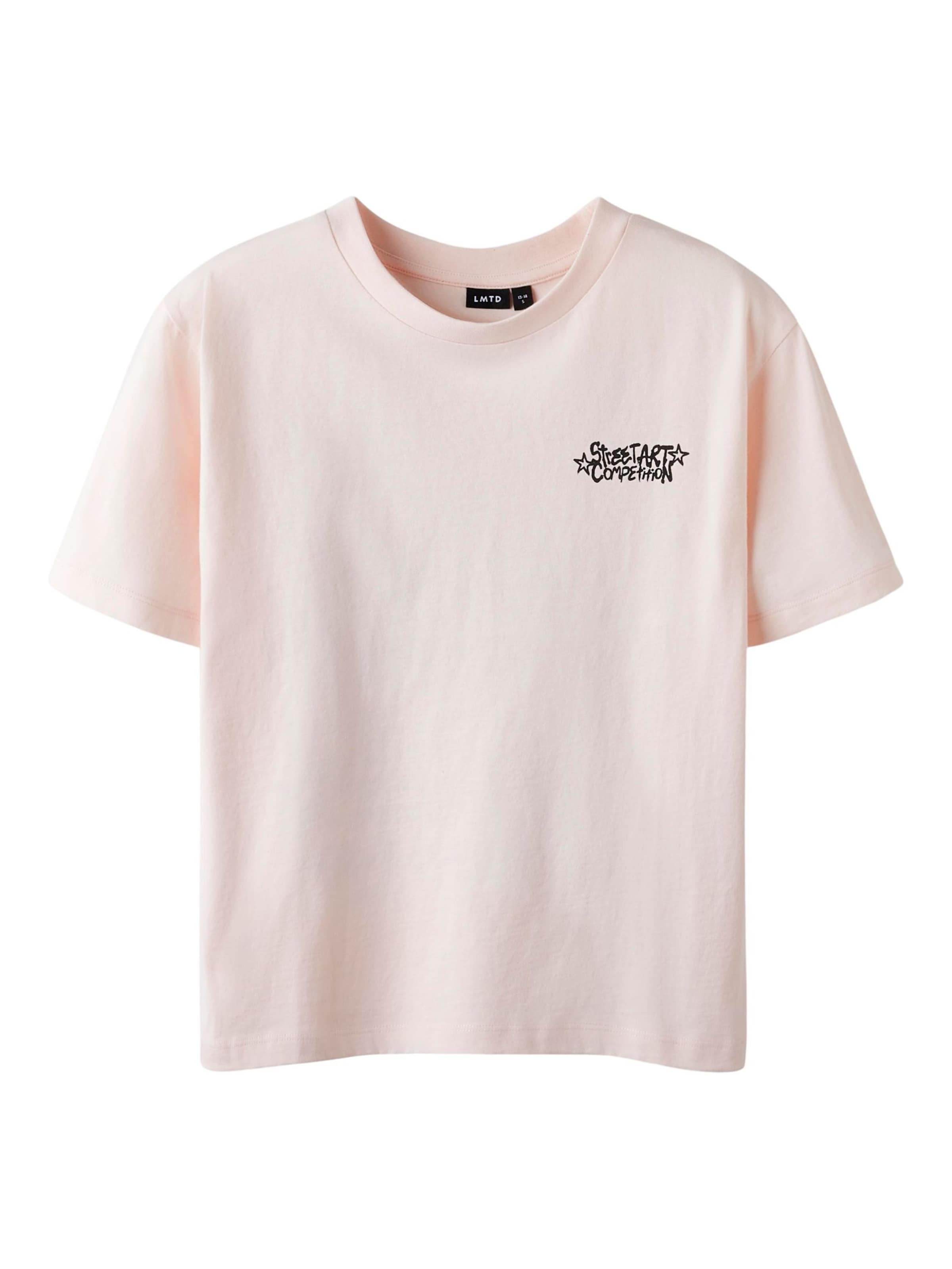 T-Shirt LMTD en rose : devant