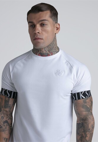 SikSilk Koszulka w kolorze biały