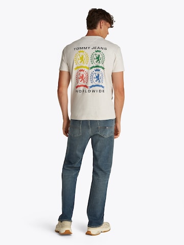 Tommy Jeans Shirt in Beige: front