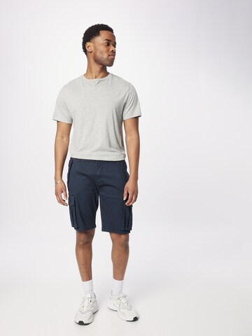 Regular Pantalon cargo 'Sully' INDICODE JEANS en bleu