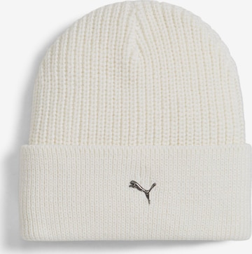 PUMA Sports beanie in White: front