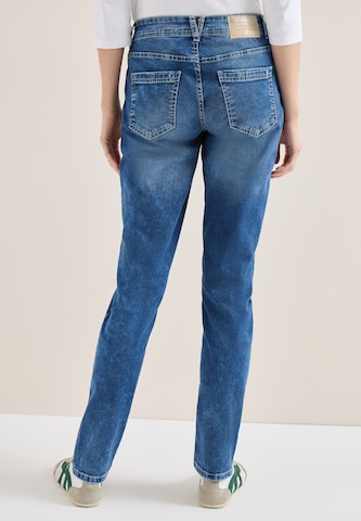 CECIL Slimfit Jeans 'Scarlett' in Blau