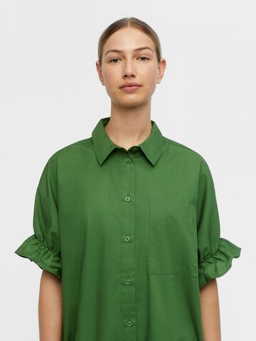 OBJECT - Vestido camisero 'Dora' en verde