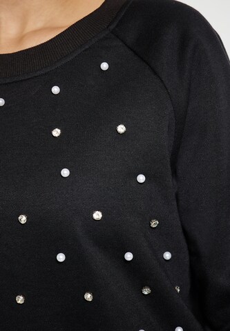 Sweat-shirt faina en noir