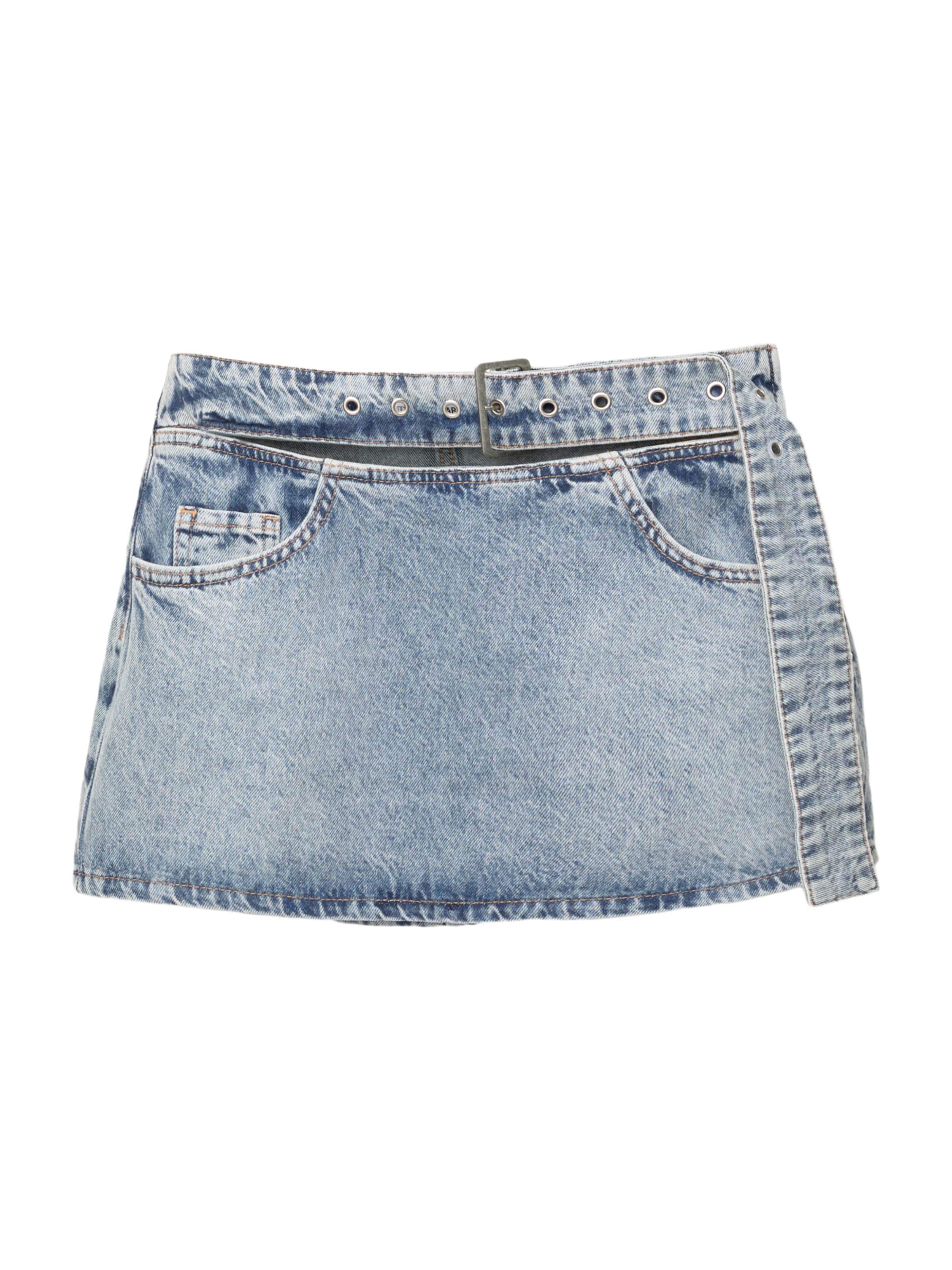 Pull&Bear Kjol i blå: framsida