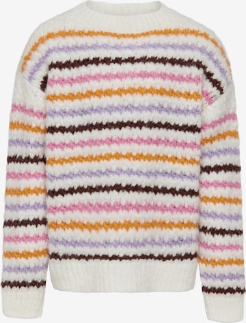 KIDS ONLY Pullover 'Haley' in Weiß: predná strana