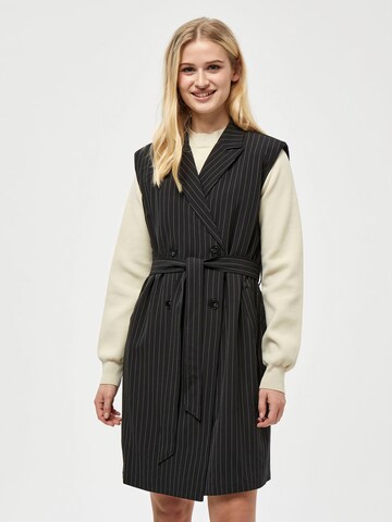 DESIRES Blousejurk 'Krisi' in Zwart: voorkant