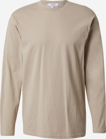 DAN FOX APPAREL - Camiseta 'Chris' en beige: frente