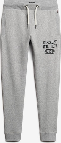 Pantalon Superdry en gris : devant