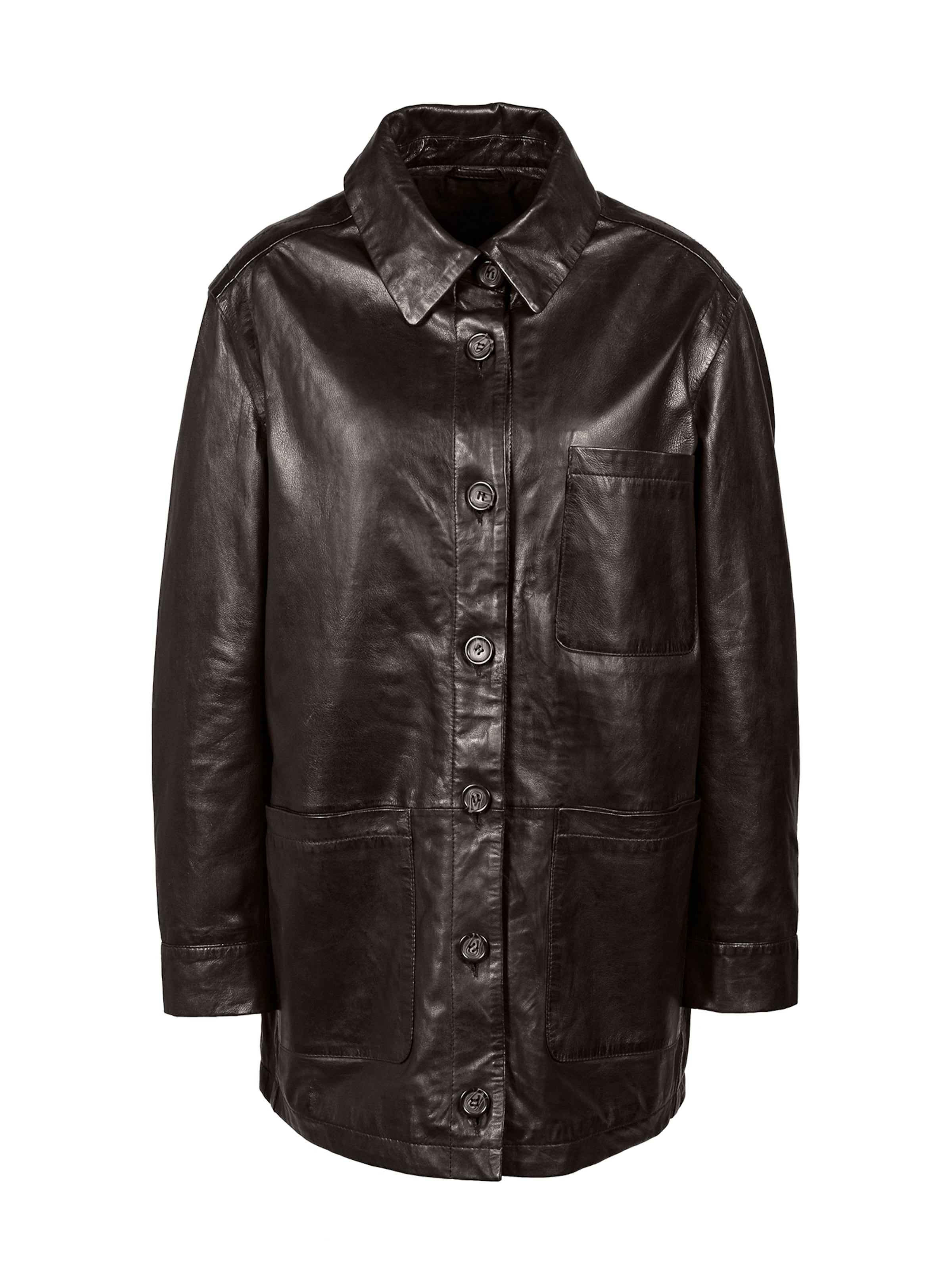 FREAKY NATIONPrijelazna jakna ' Juna' - smeđa boja: prednji dio