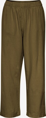 Pantalon 'Anaya' Kaffe en vert : devant