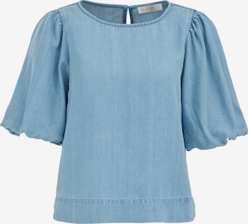 WE Fashion Pusero värissä sininen: etupuoli