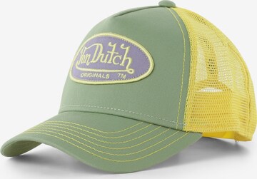 Von Dutch Cap 'Boston' in Green: front