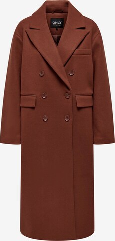 Manteau mi-saison 'OLIVIA' ONLY en marron : devant