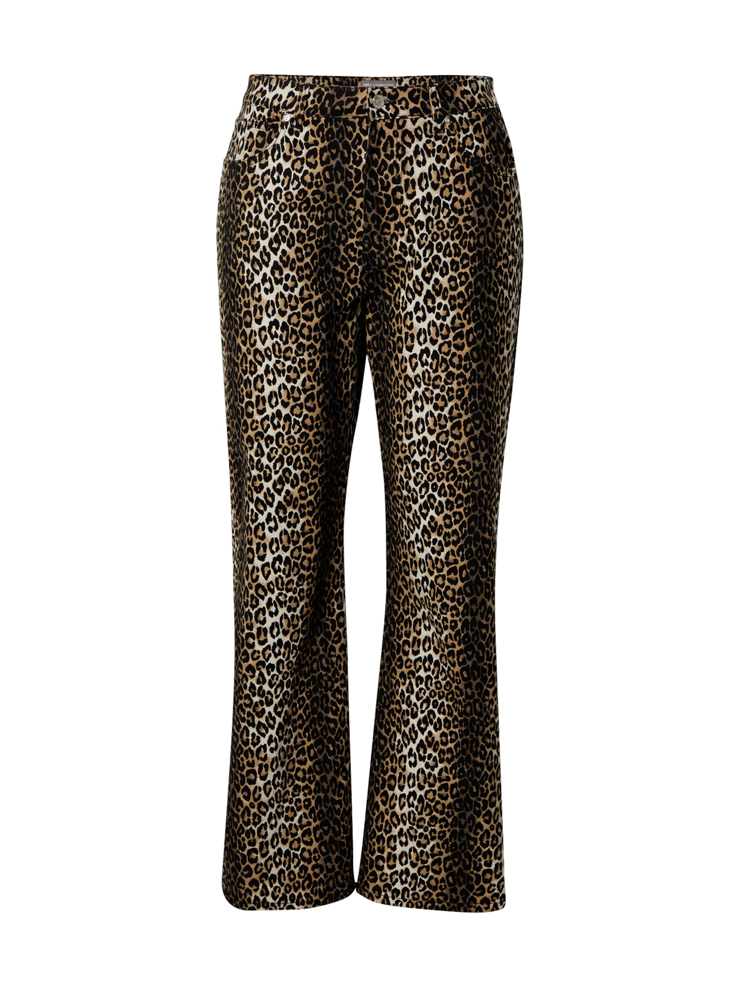 ONLY Carmakoma - Loosefit Pantalón 'CARMadison' en negro: frente