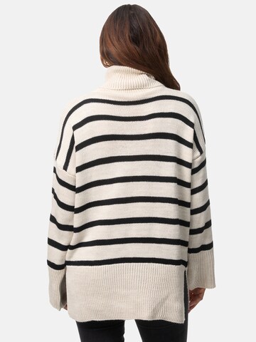Elara Pullover i beige