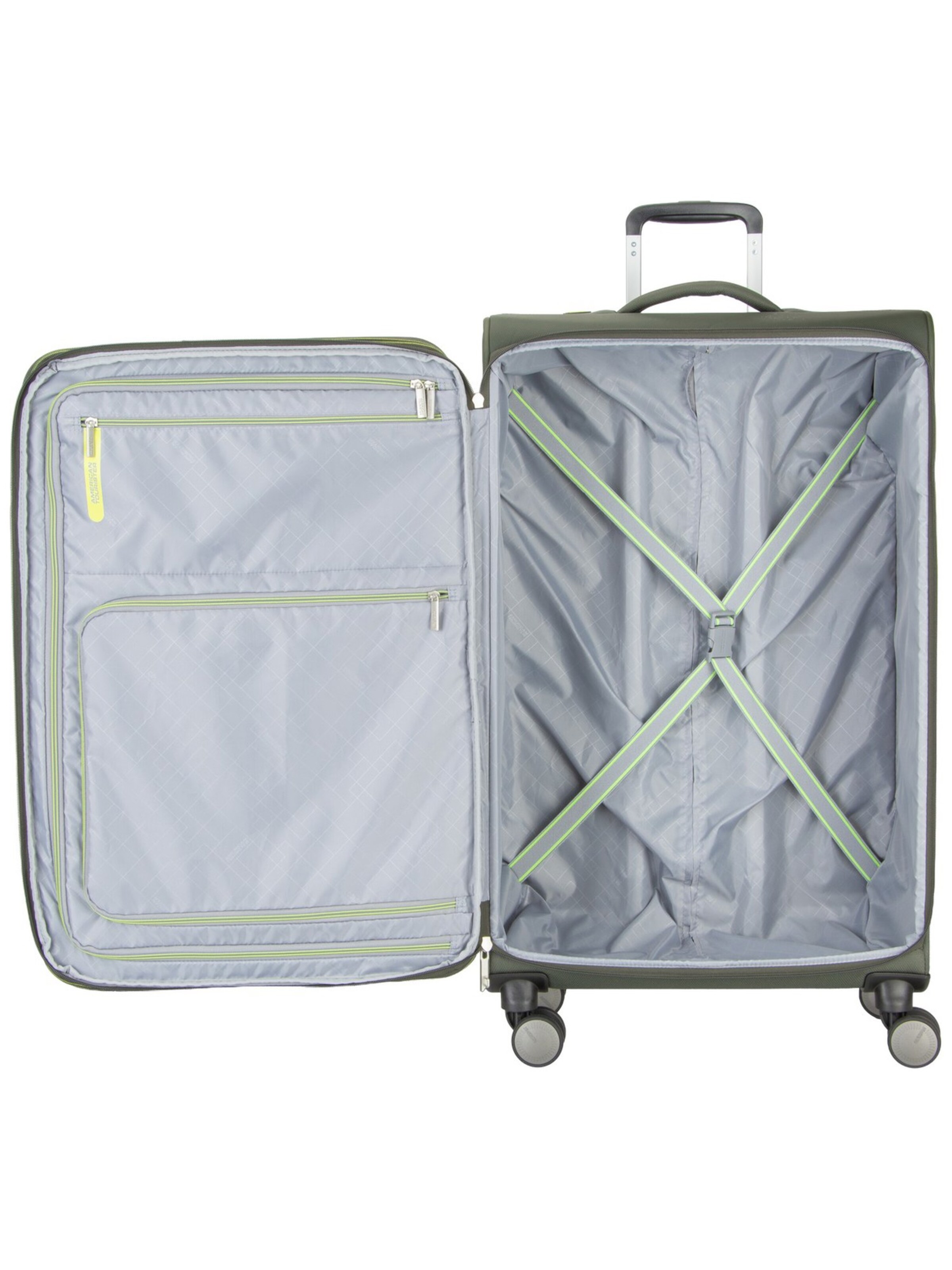 American Tourister Trolley in Grün