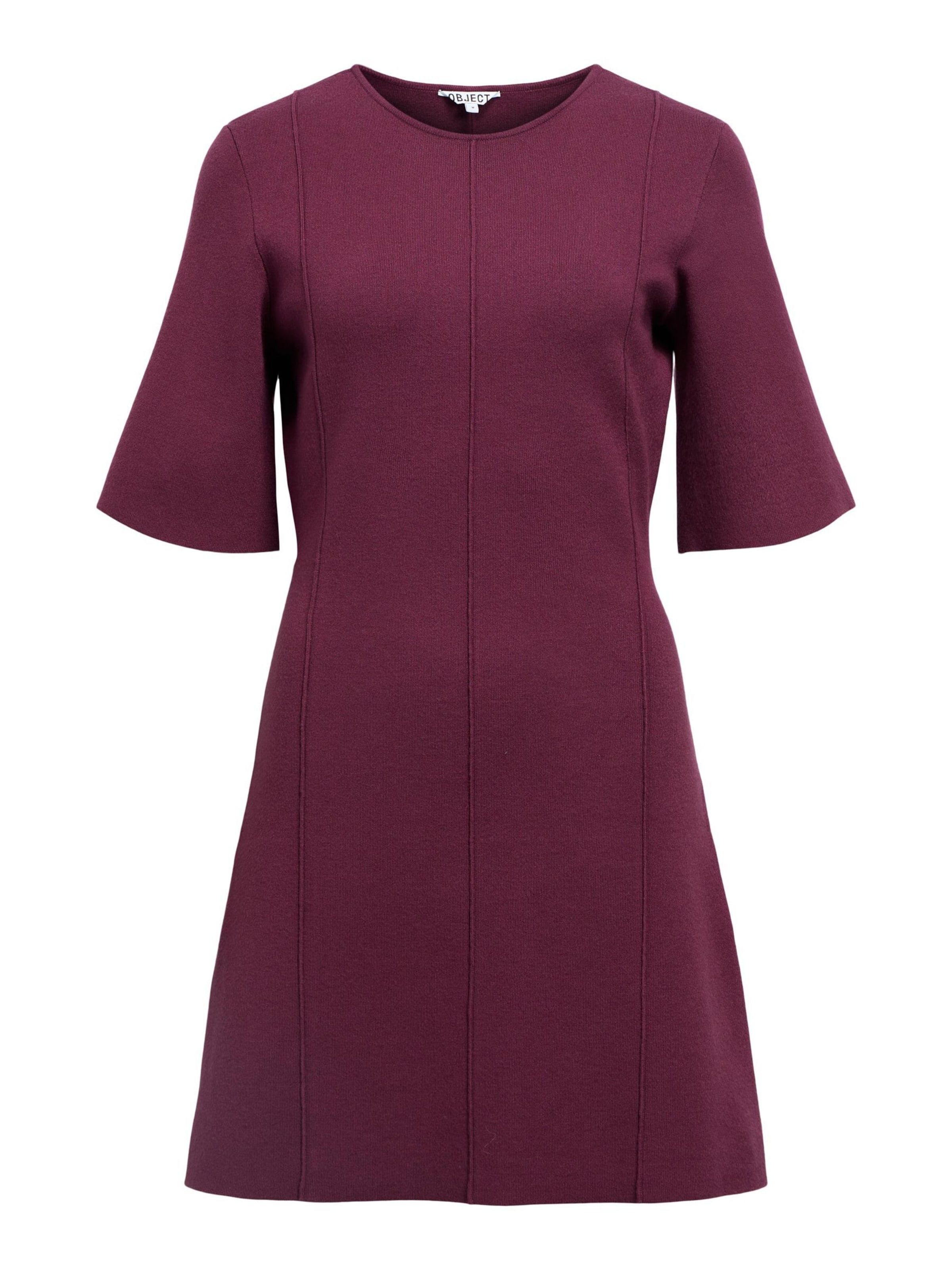 OBJECT - Vestido de punto 'OBJReynard' en rojo: frente