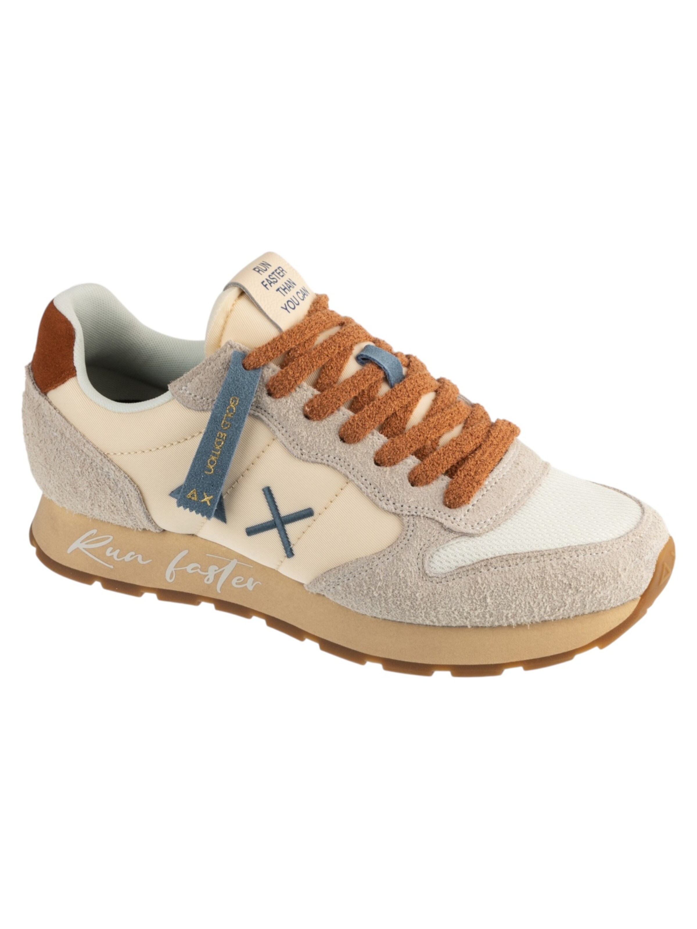 SUN68 Sneaker low 'Tom Vintage'‌‌‌‌‌‌‌‌‌‌ in Beige