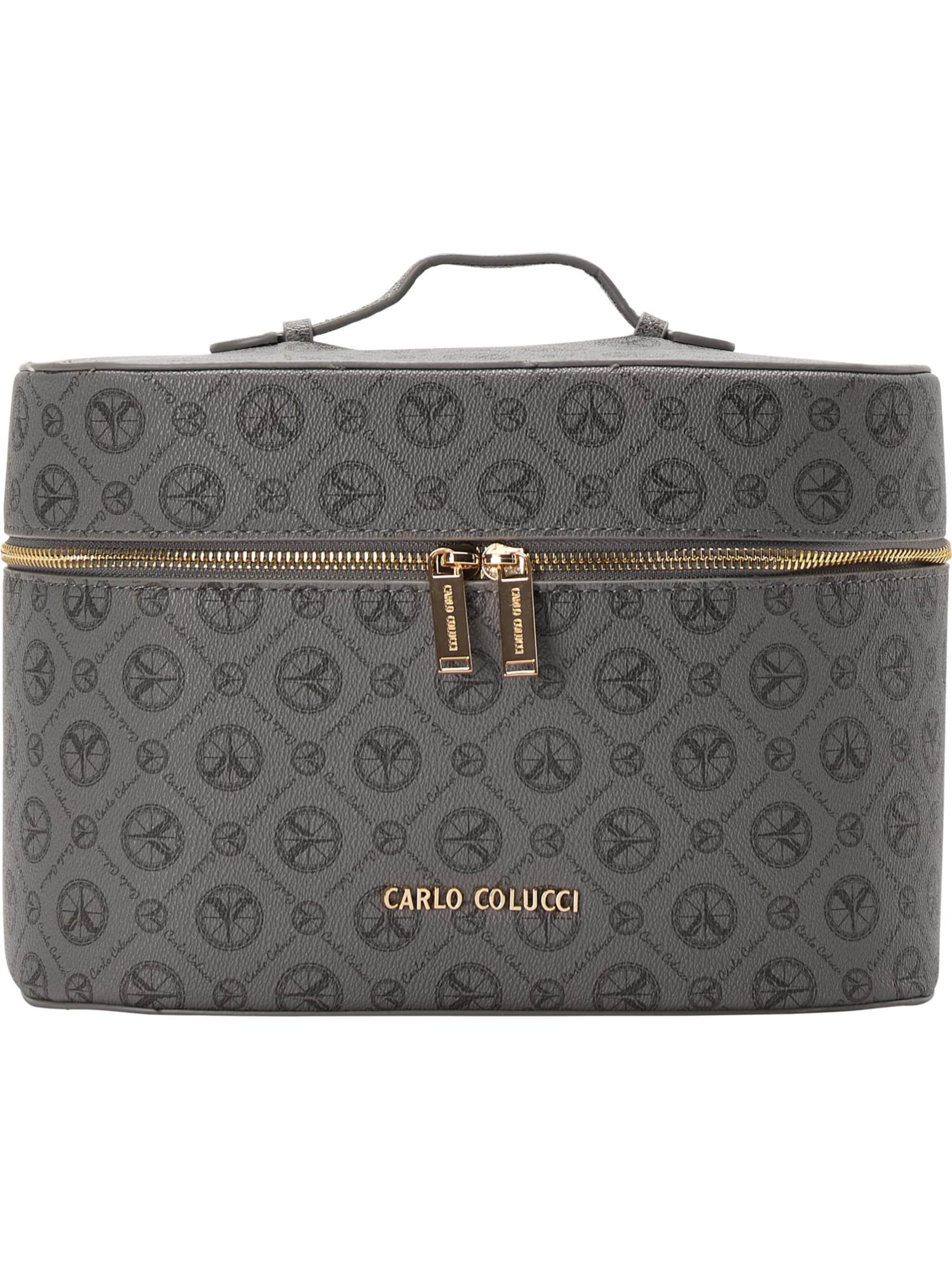 Trousses de toilette ' Craighero ' Carlo Colucci en gris : devant