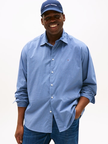 Coupe regular Chemise Tommy Hilfiger Big & Tall en bleu : devant