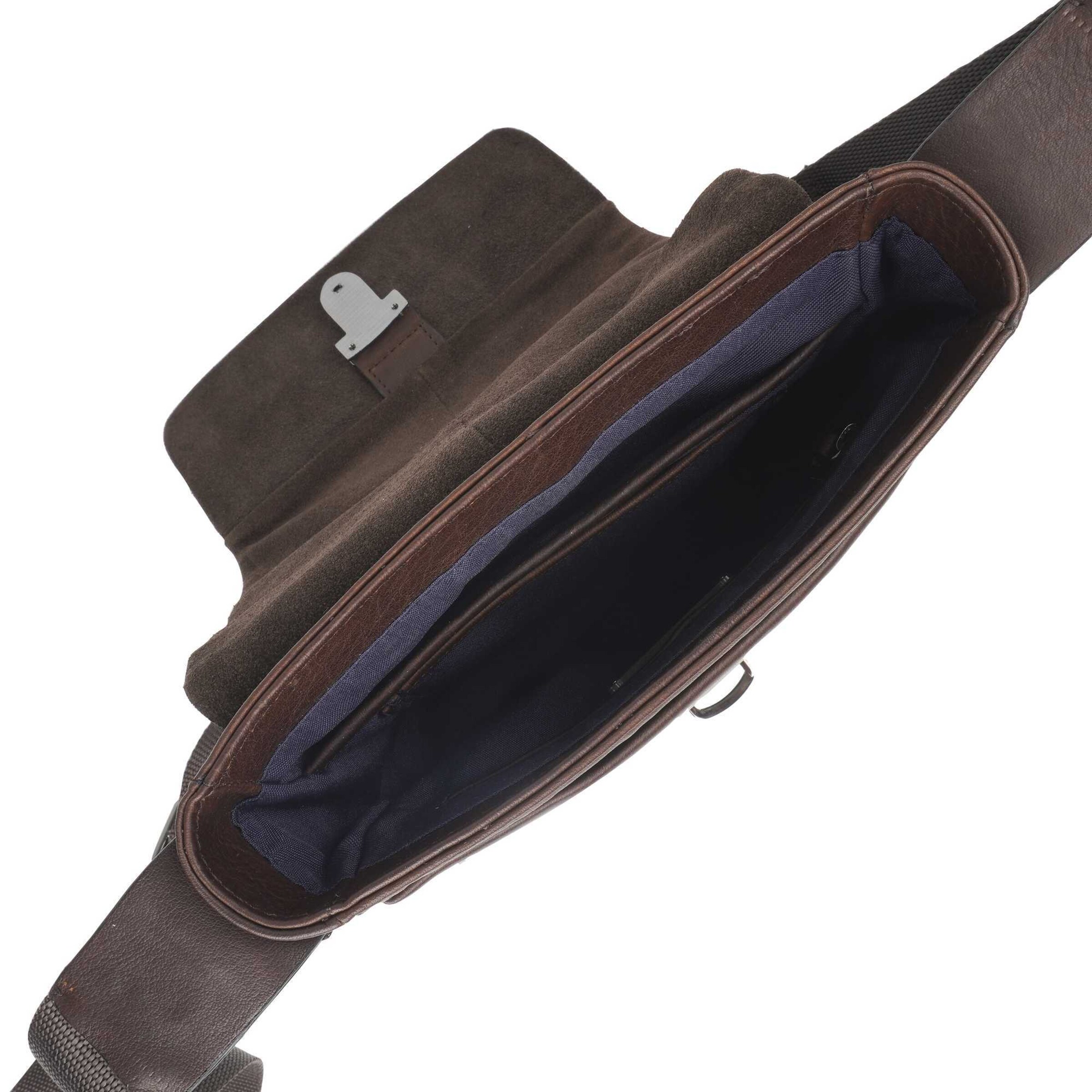 JOOP! - Mala de ombro 'Teramo Paris' em castanho