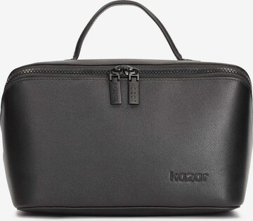 Kazar Cosmetic Bag in Black: front